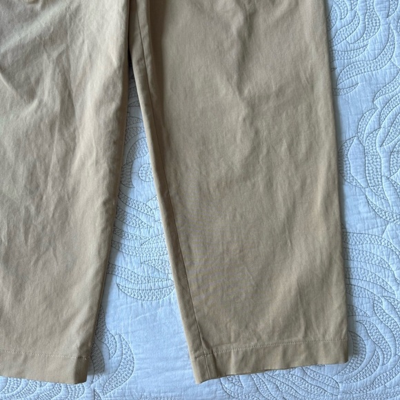 Anthropologie - EXQUISE - Pleated High Rise Tailored Chinos - Cedar - Picture 10 of 15